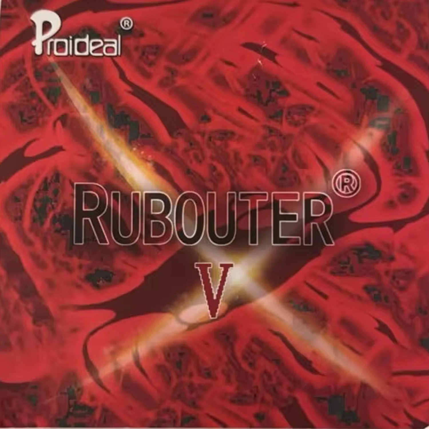 Table Tennis Pro - ยางปิงปอง Proideal RUBOUTER V Grade D