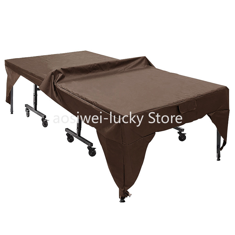 Table Tennis Folding Table - ผ้าคลุมโต๊ะปิงปองแบบพับได้ ป้องกันฝุ่นละออง ผ้าคลุมโต๊ะเทนนิส ผ้าคลุมโต๊ะบิลเลียด ป้องกันสำหรับใช้งานกลางแจ้งและในร่ม