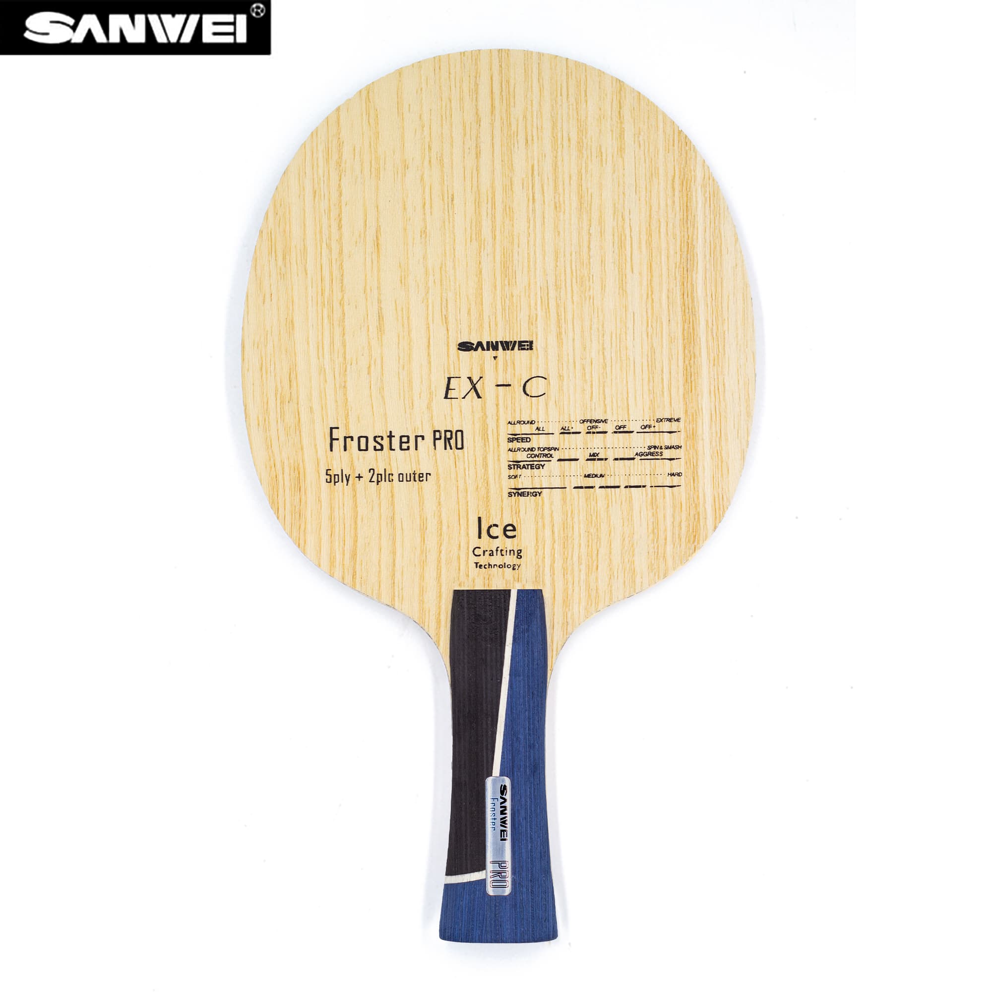 Table Tennis Shop - ไม้ปิงปอง SANWEI ALC รุ่น Froster Pro