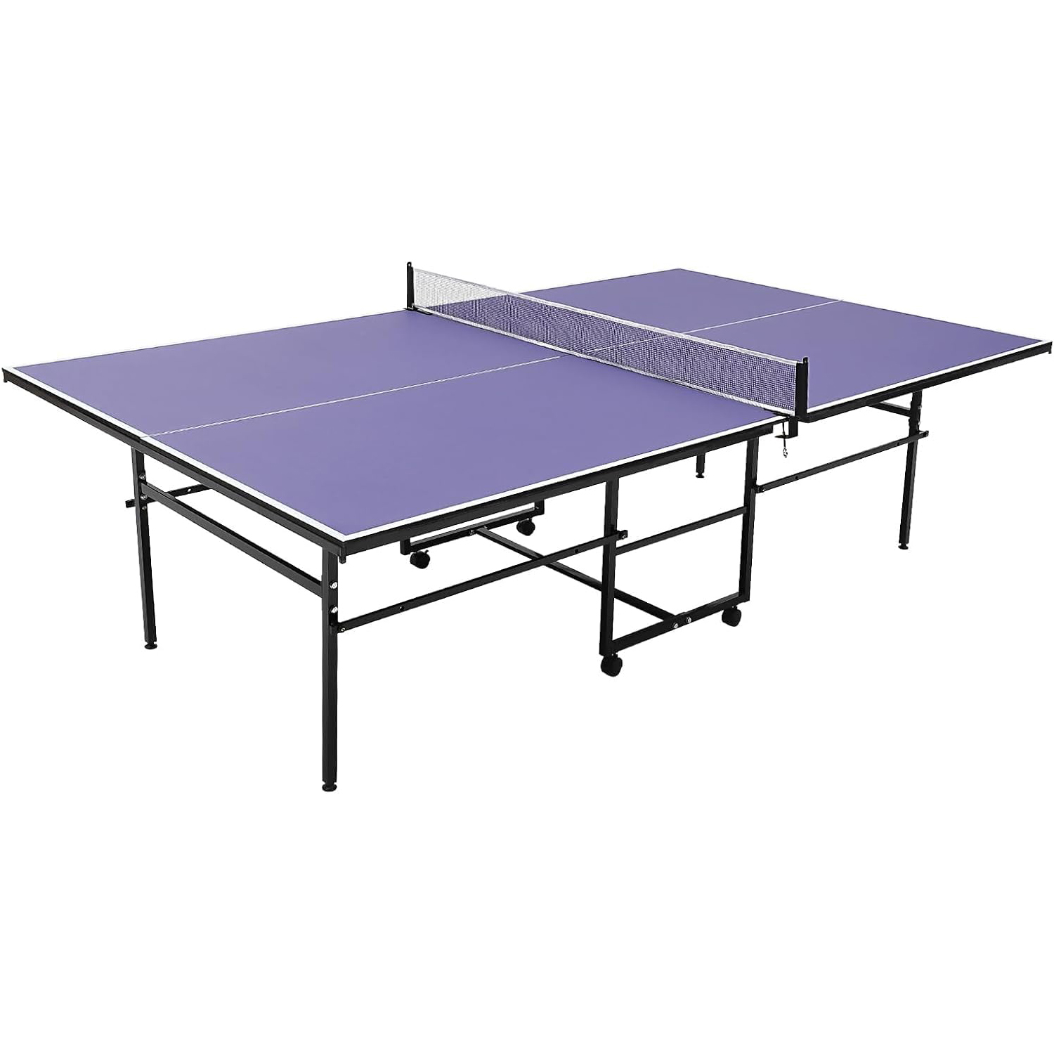 โต๊ะปิงปองแบบพกพาขนาด 8 ฟุต สำ - Table Tennis Folding Table บทวิจารณ์และราคา
