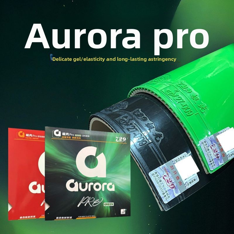 729 AURORA PRO แผ่นยางปิงปองแบ - Table Tennis Pro บทวิจารณ์และราคา
