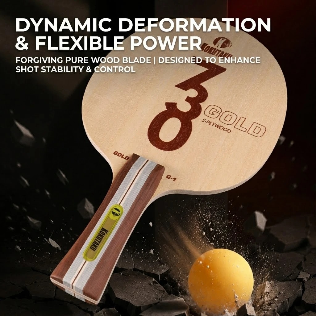 ไม้ปิงปอง Kokutaku รุ่น FL 730 - Table Tennis Shop บทวิจารณ์และราคา