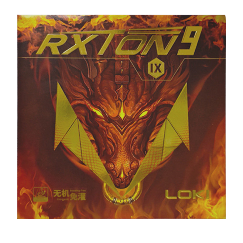 ยางปิงปอง LOKI RXTON 9 รุ่นตลา - Table Tennis Shop บทวิจารณ์และราคา