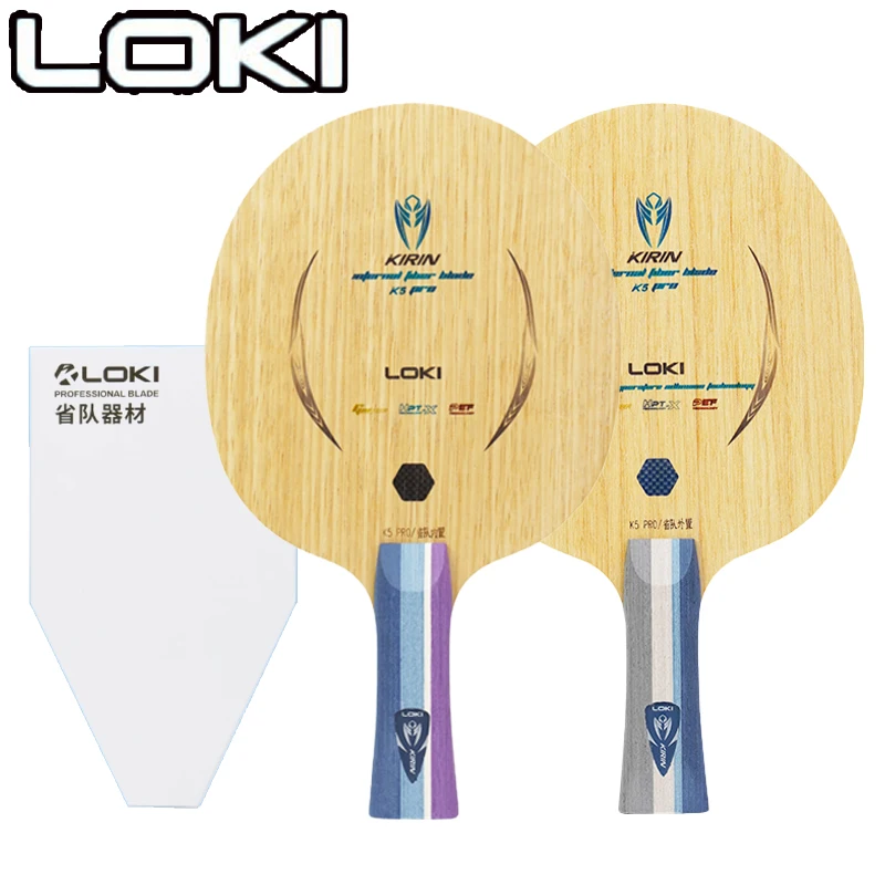ไม้ปิงปอง LOKI Kirin K5 PRO 5  - Table Tennis Pro บทวิจารณ์และราคา