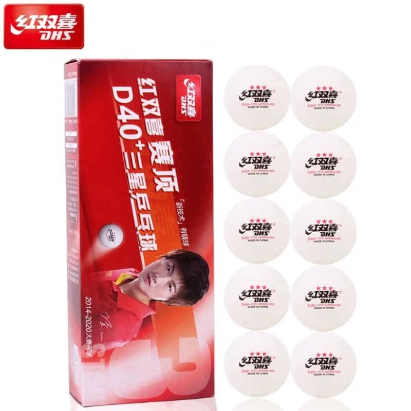 ลูกปิงปอง DHS รุ่น Seamed D40+ - Table Tennis Livescore บทวิจารณ์และราคา