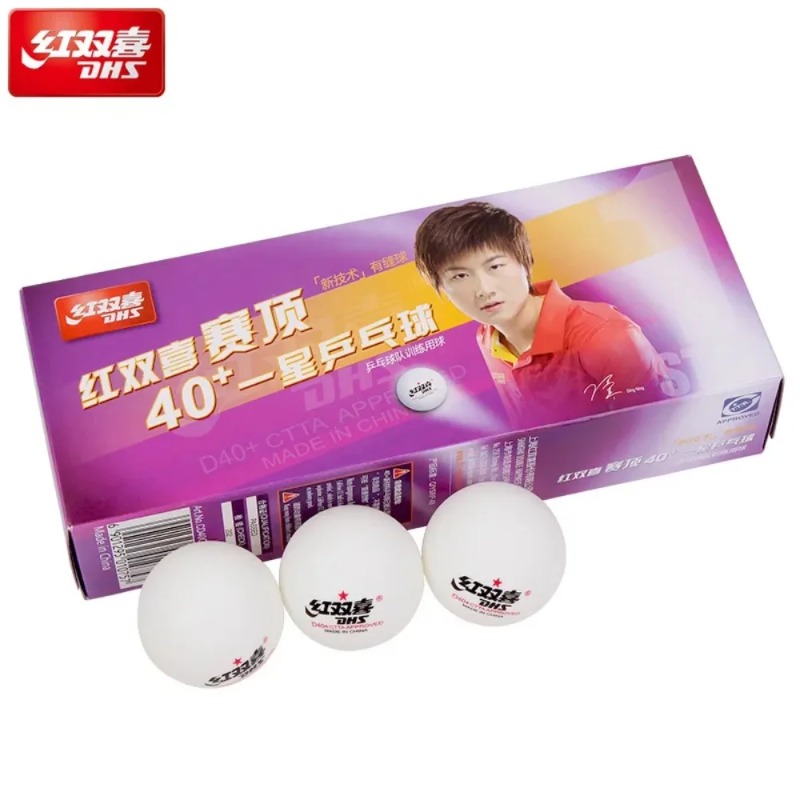 ลูกปิงปอง DHS รุ่น Seamed D40+ - Table Tennis Livescore บทวิจารณ์และราคา