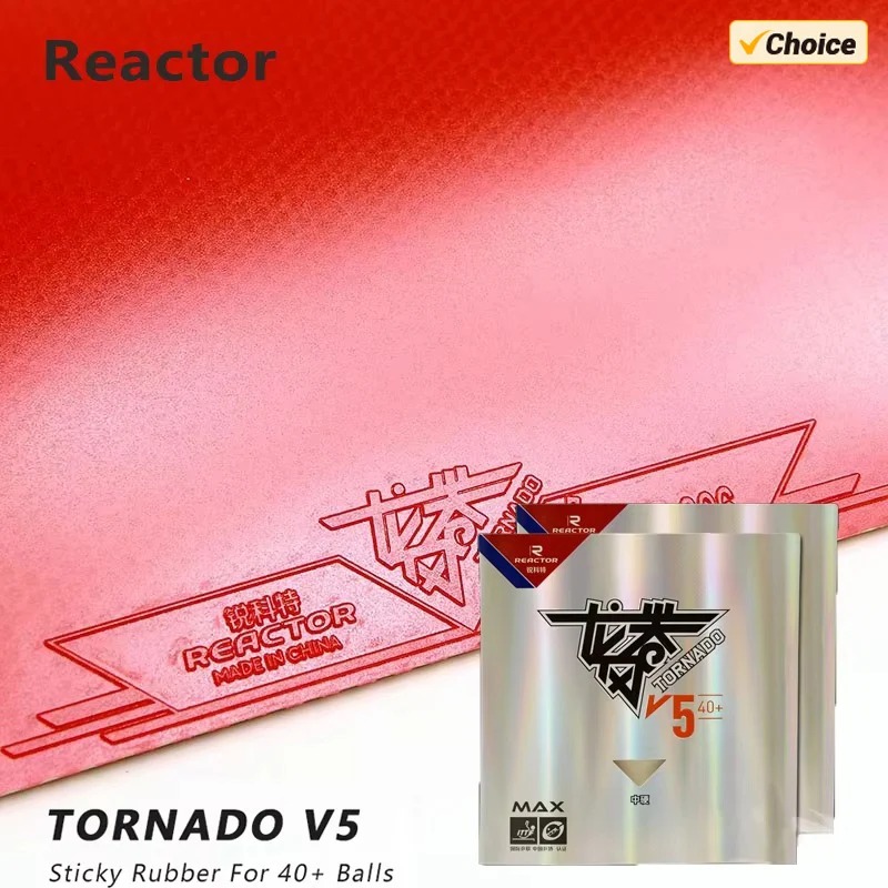 ยางปิงปอง REACTOR Tornado V5 ส - Table Tennis Shop บทวิจารณ์และราคา
