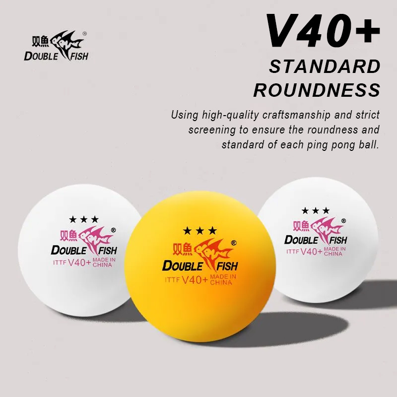 ดับเบิ้ลฟิช 3 สตาร์ V40+ 30/50 - Table Tennis Olympics บทวิจารณ์และราคา