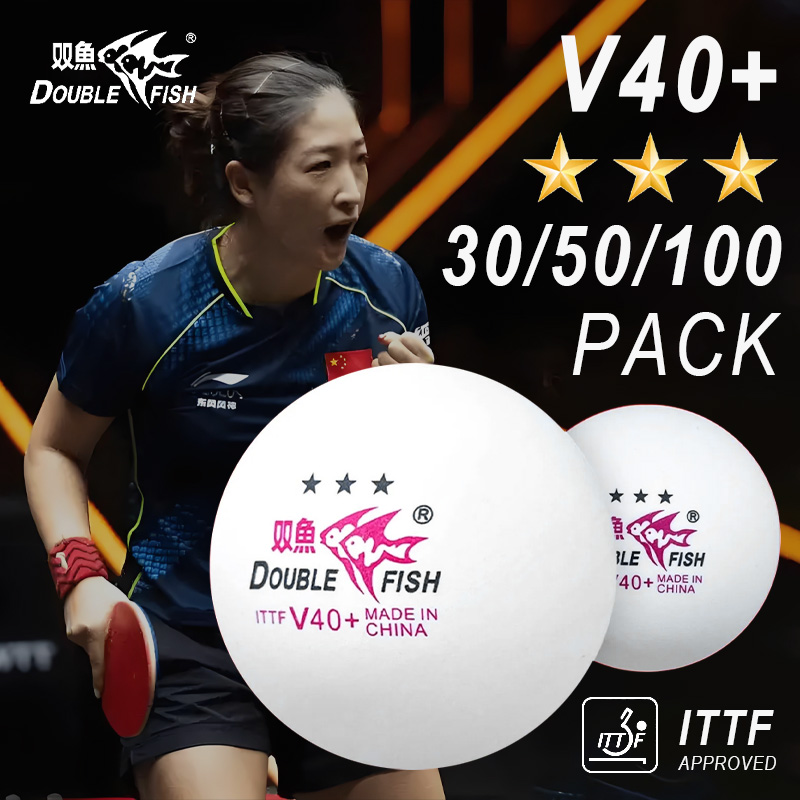 ดับเบิ้ลฟิช 3 สตาร์ V40+ 30/50 - Table Tennis Olympics บทวิจารณ์และราคา