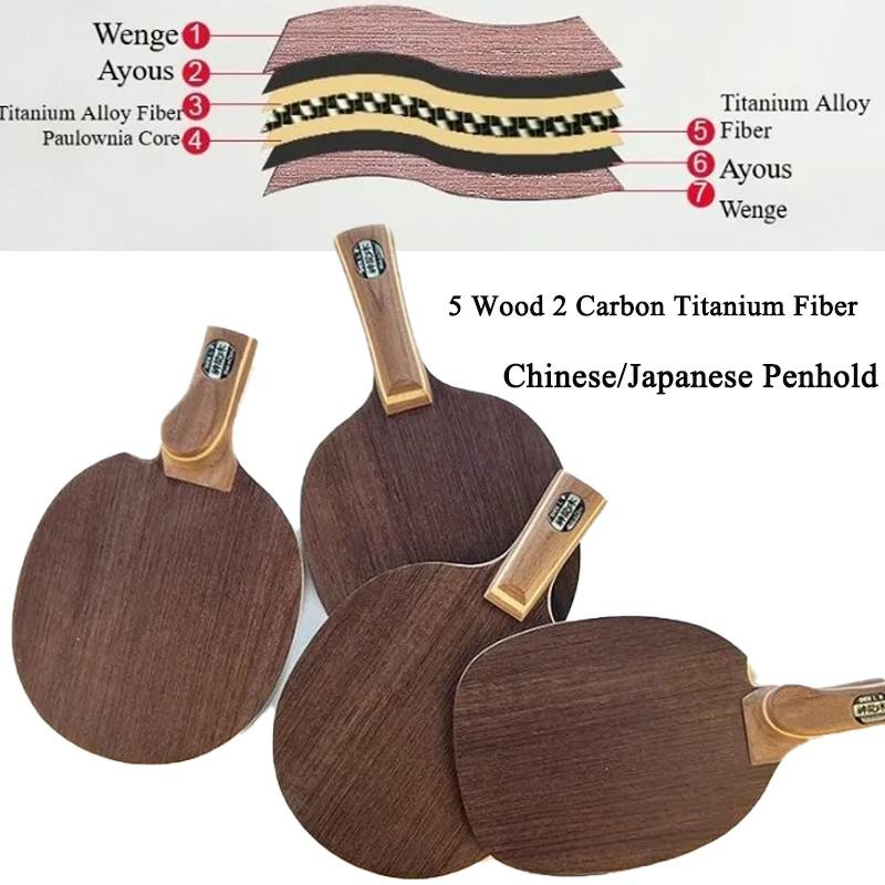 ไม้ปิงปองแบบจีน/ญี่ปุ่น 5 ชั้น - Table Tennis Shop บทวิจารณ์และราคา