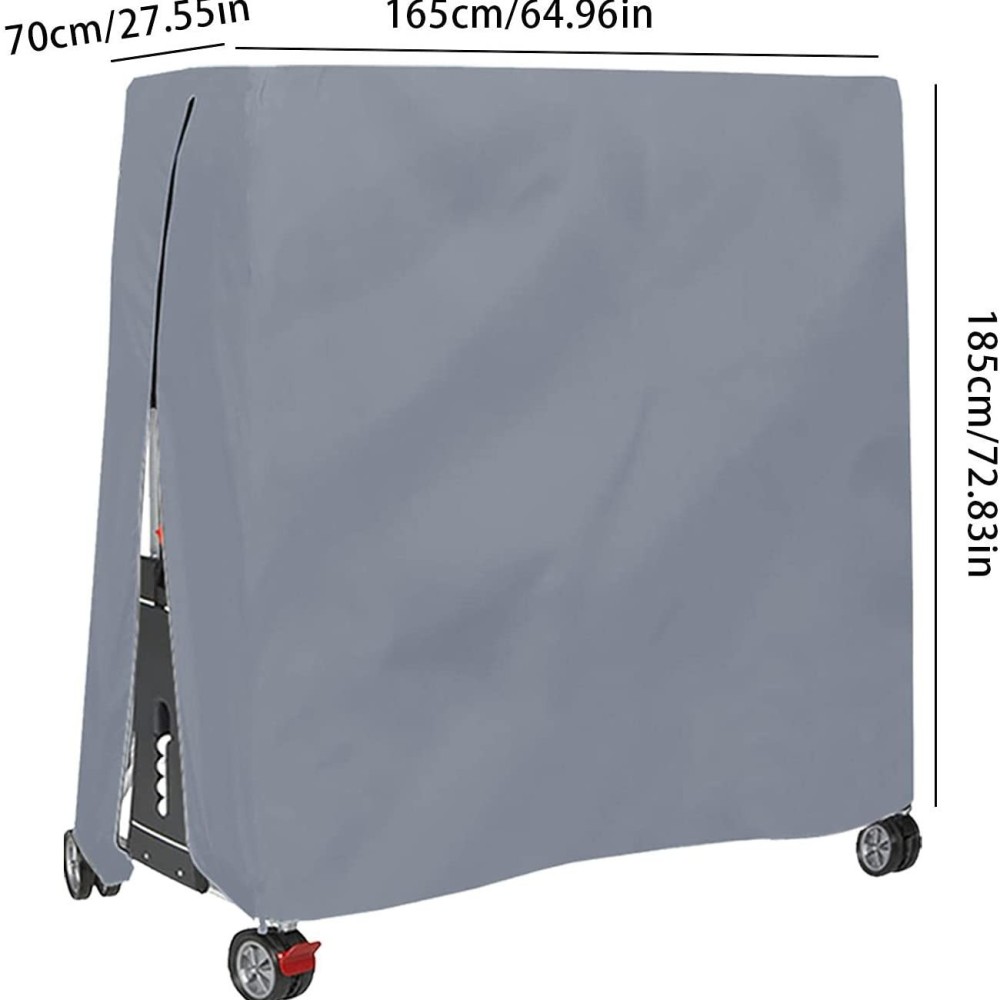 ผ้าคลุมโต๊ะปิงปองกันน้ำทนทาน ผ - Table Tennis Folding Table บทวิจารณ์และราคา